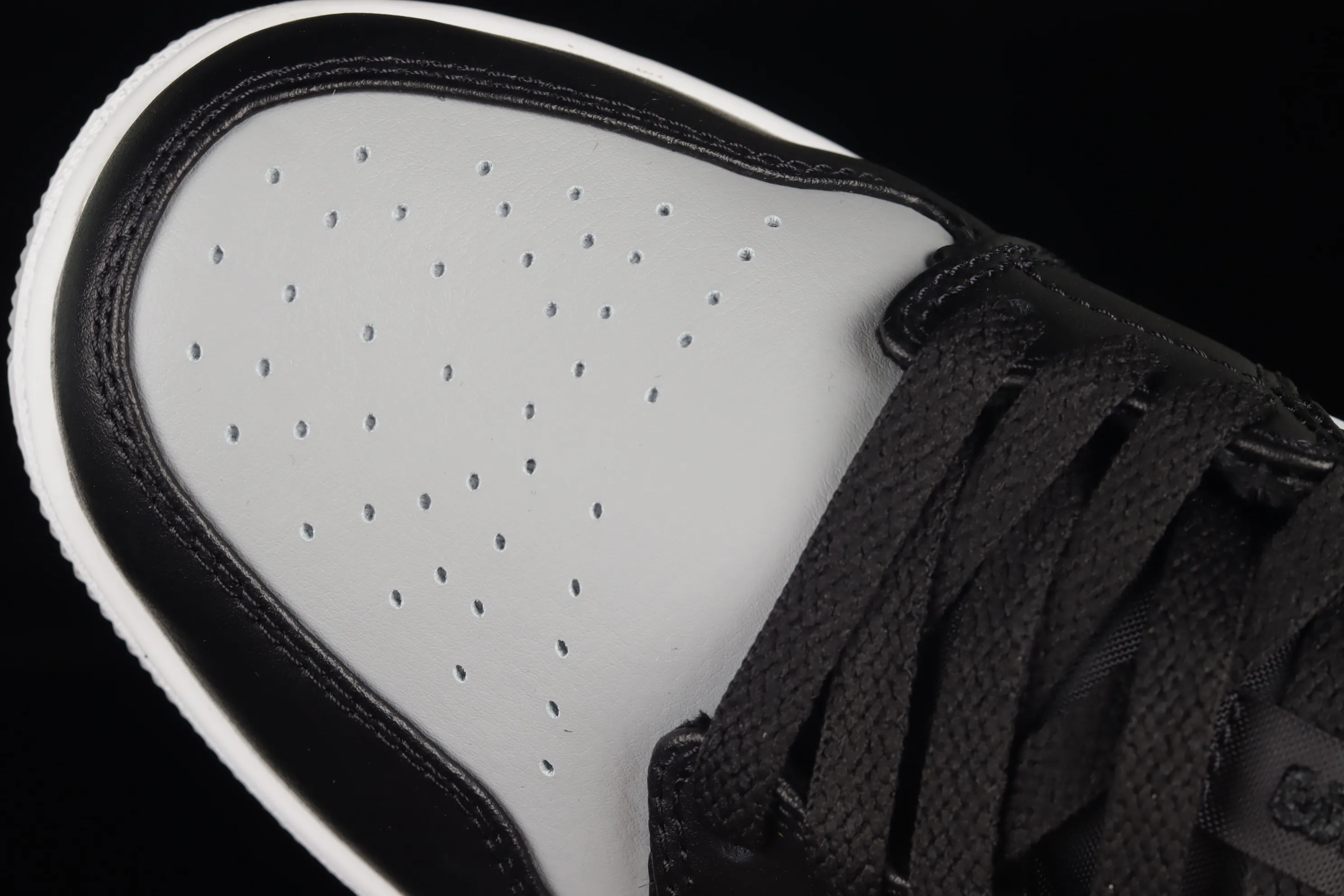 All categories Air Jordan Jordan series basketball shoes Air Jordan 1 Low G version pure original Air Jordan Low "Shadow Toe" AJ1 Joe 1 new black and gray low-top cultural sneakers 553558-052